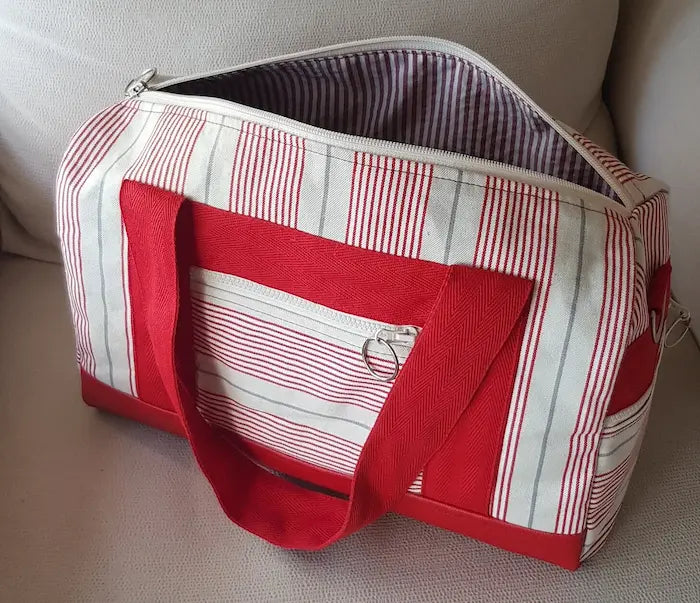 Duffle Bag Sewing Pattern – Mini & Maxi Sizes | Travel & Gym Bag PDF Pattern