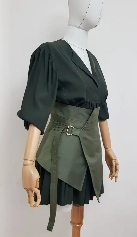 KEMERETEK - Statement Belt Skirt Accessory Sewing Pattern - Sizes S-XL PDF