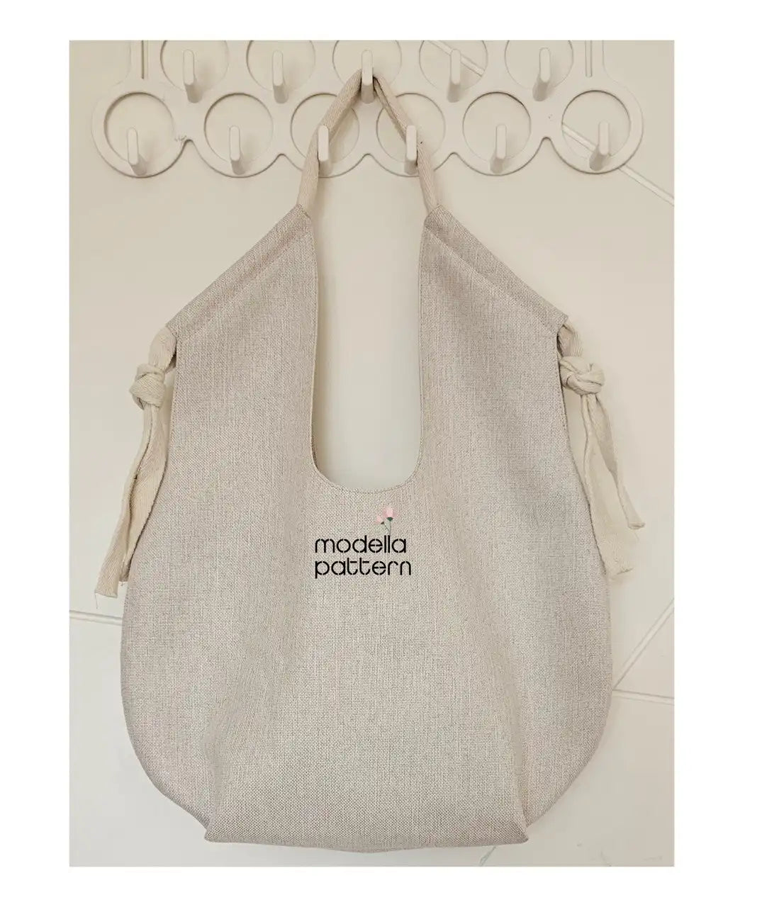 LOVE Large Slouchy Shoulder Bag Sewing Pattern PDF, Oversized Boho Hobo Bag DIY, Lined Shoulder Tote with Inner Pocket, A0-A4-US Letter
