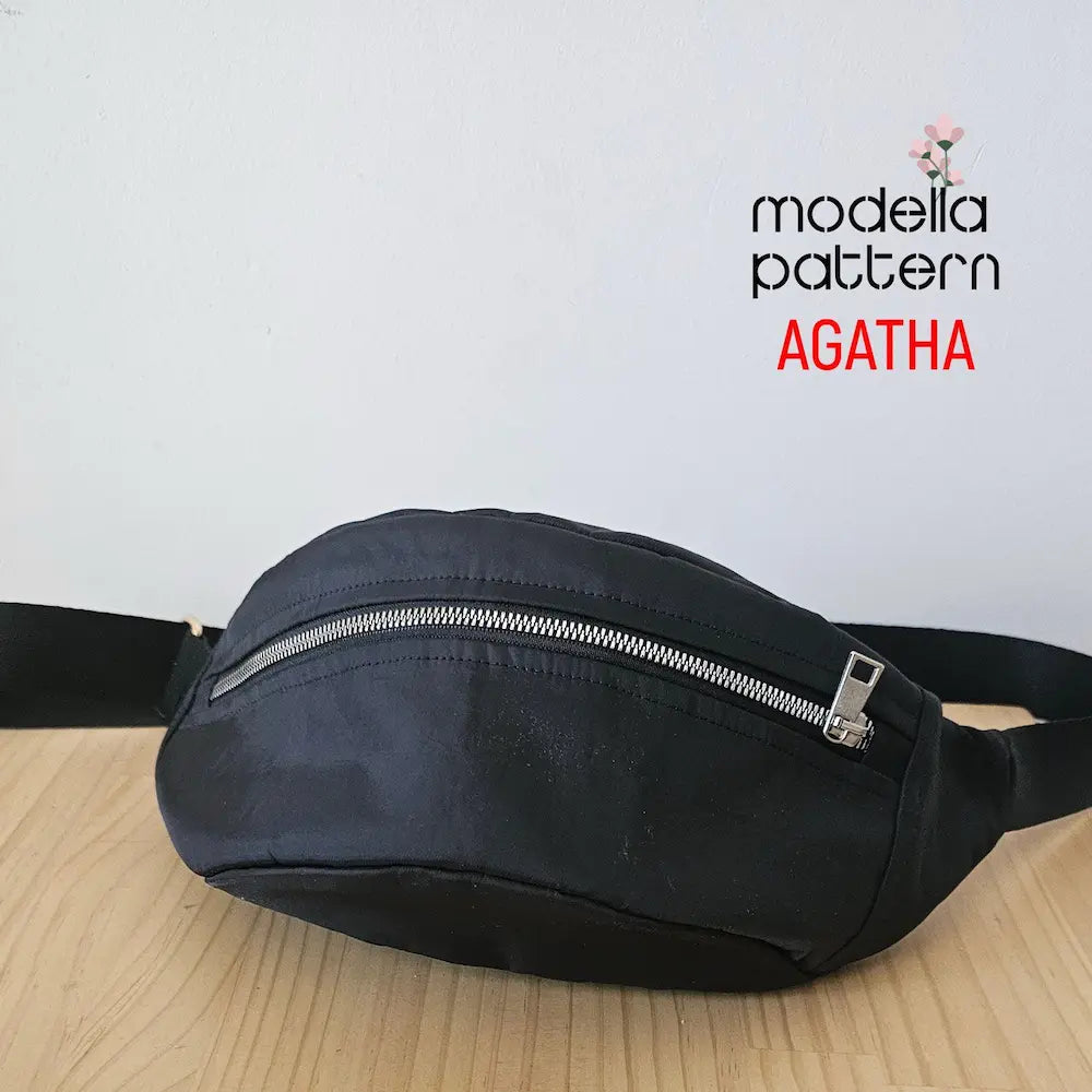 AGATHA Crossbody & Belt Bag Sewing Pattern | Unisex Fanny Pack PDF