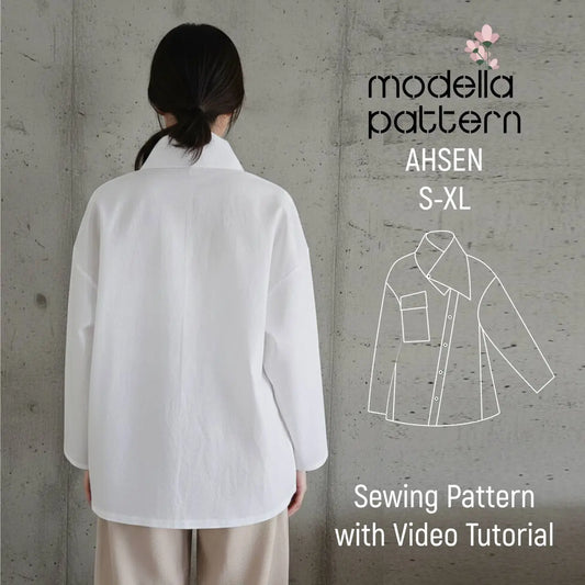 AHSEN Shirt PDF Sewing Pattern