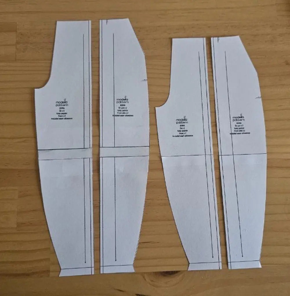 Customizing the pattern for your height: The visible difference between lengthening and shortening techniques