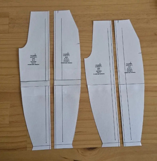 Customizing the pattern for your height: The visible difference between lengthening and shortening techniques