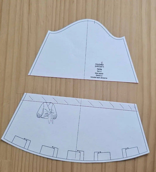 How to Lengthen or Shorten a Sleeve Pattern ( Matilda Sleeve )