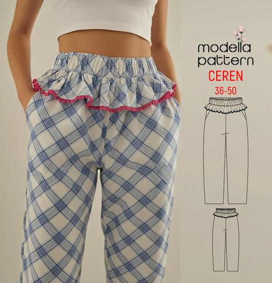 Patterns Modella Pants – Modella Pattern