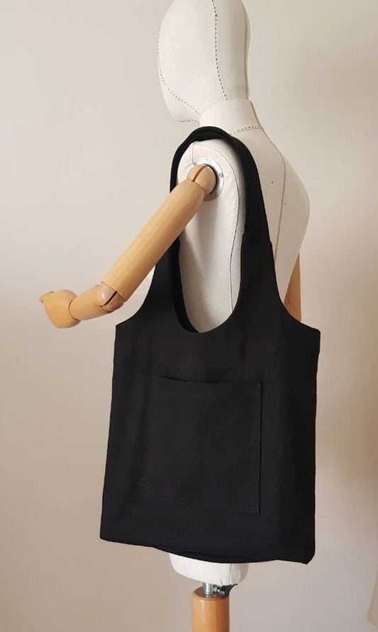 CASUAL Canvas Tote Bag Sewing Pattern PDF | Large Capacity Daily Shoulder Bag