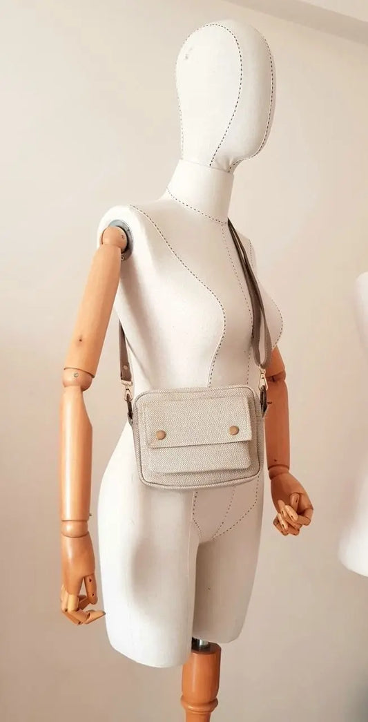 CROSS BAG Crossbody Sewing Pattern PDF, Lined Rectangle Shoulder Bag DIY, Compact High-Capacity Flap Purse Pattern