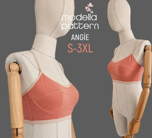 ANGIE Bra Sewing Pattern – PDF Download