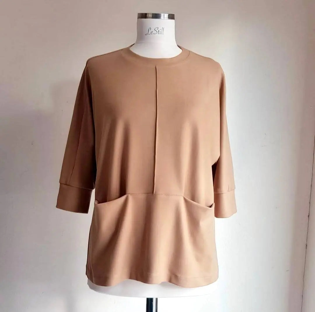 Hilal Top Sewing Pattern | Knit Half-Sleeve Top with Pockets | PDF Pattern