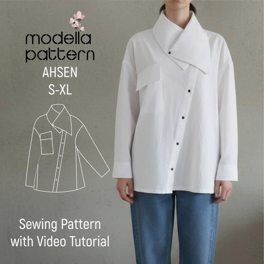 AHSEN Shirt PDF Sewing Pattern