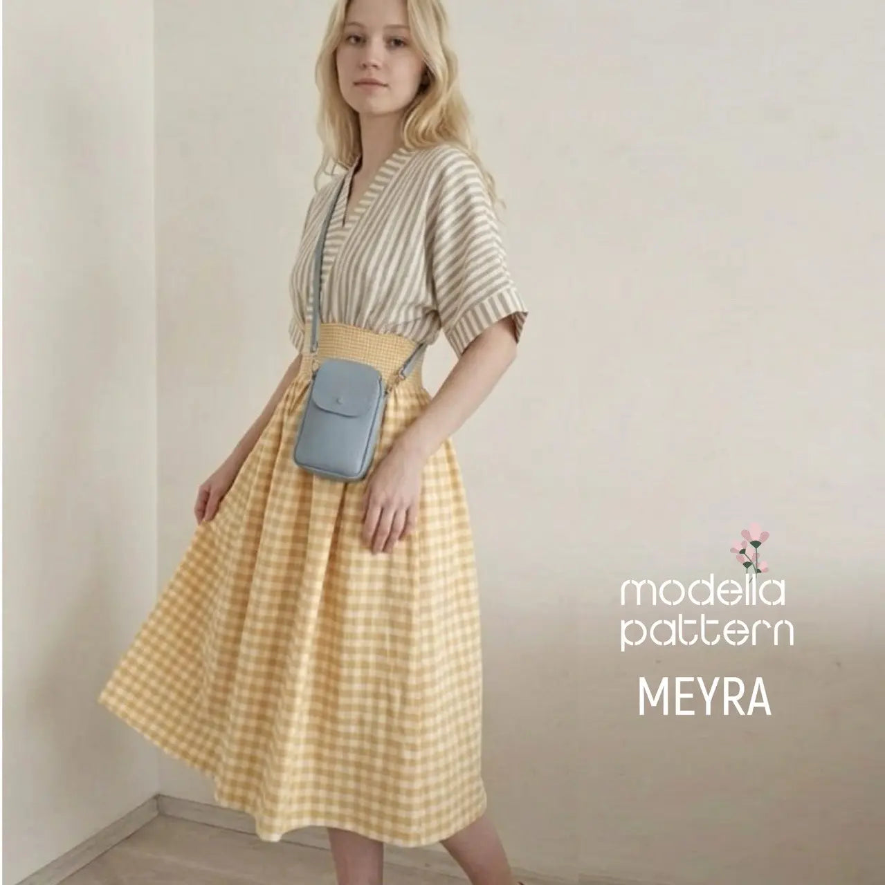 Meyra Wrap-Front Dress | Digital PDF Sewing Pattern