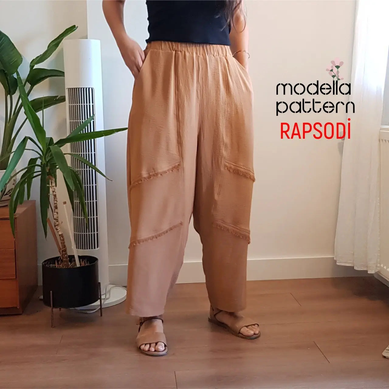 Rapsodi Bohem Pants | Digital PDF Sewing Pattern