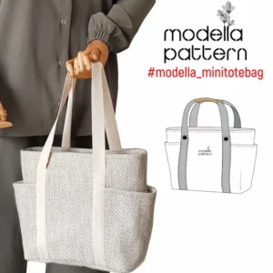 mini tote bag sewing pattern