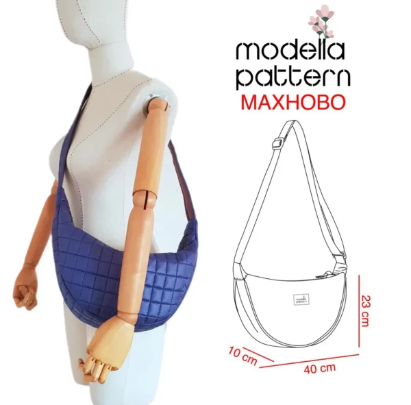 moon bag sewing pattern