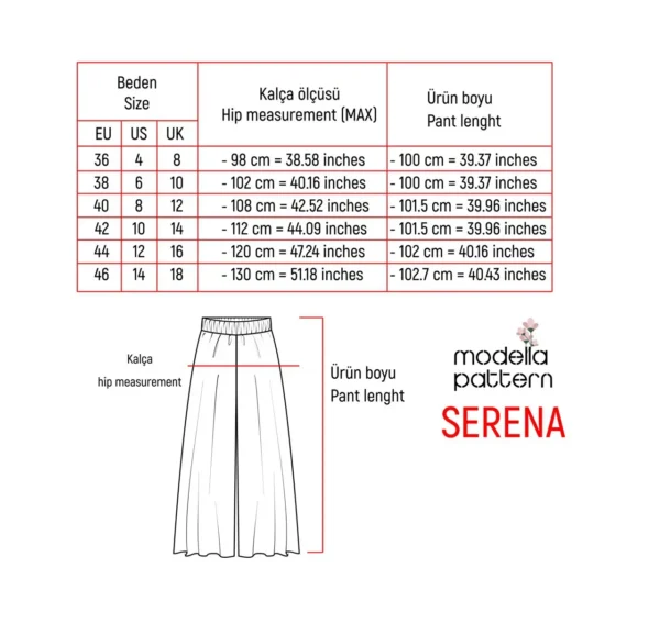 pant sewing pattern