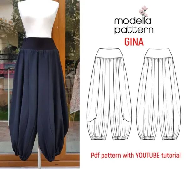 pant sewing pattern