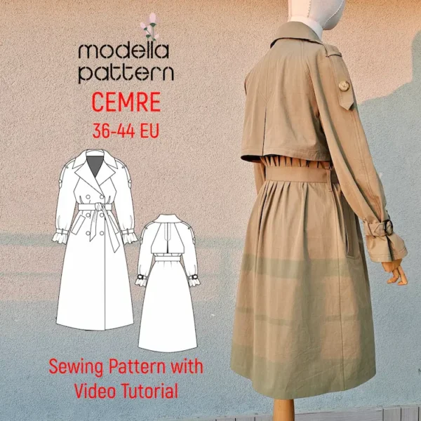 trenchcoat sewing pattern