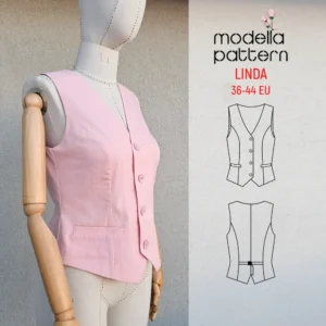 woman vest sewing pattern